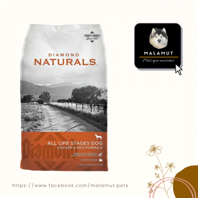 Diamond Naturals All life stages Chiken 18.1Kg